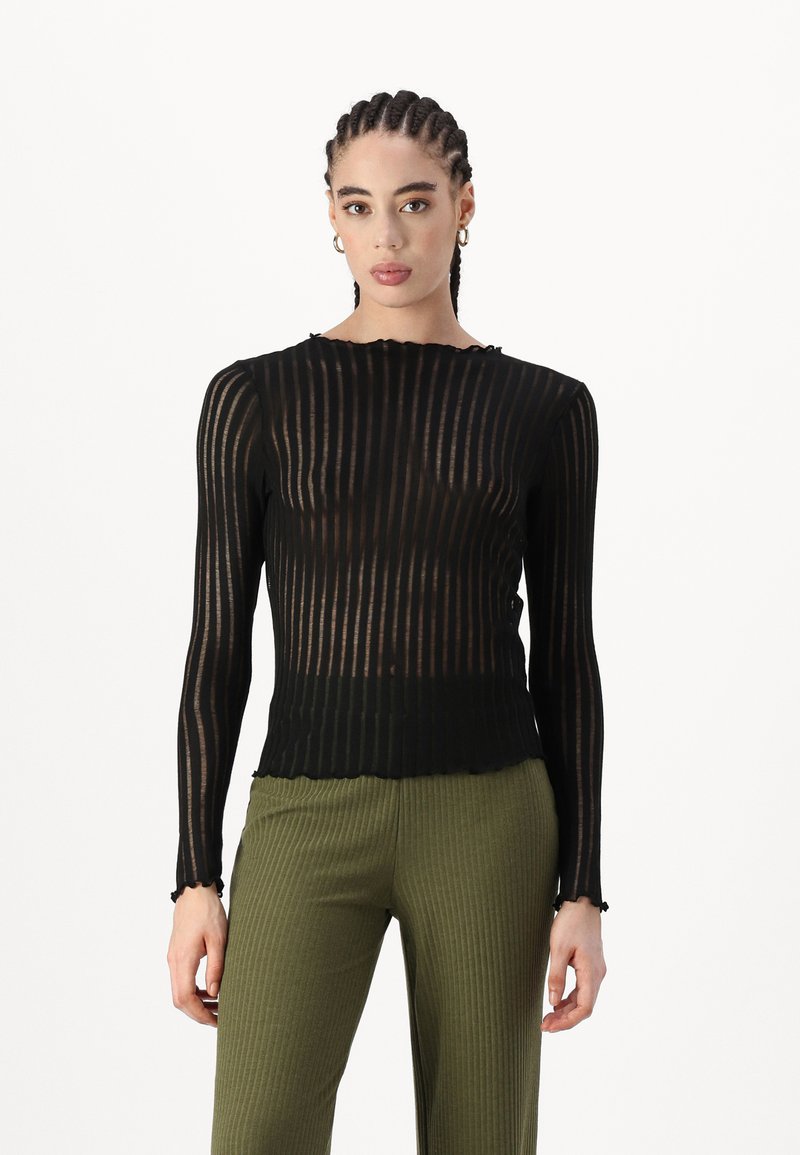 ONLY ONLFELINA - Top dugih rukava - black