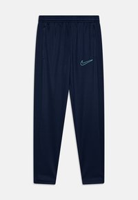 Nike Performance - DF PANT BRANDED UNISEX - Pantaloni sportivi - midnight navy/hyper turq Immagine in miniatura 1