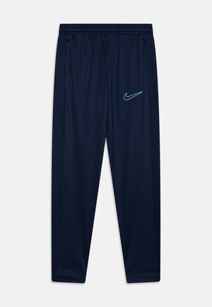 Nike Performance DF PANT BRANDED UNISEX - Teplákové kalhoty - midnight navy/hyper turq