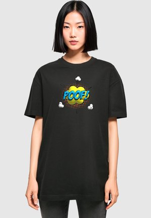 Merchcode POOF COMIC BOYFRIEND TEE - T-shirt print - black