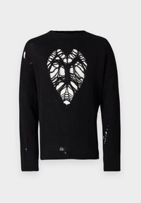 HEART HOLE - Strikkegenser - black