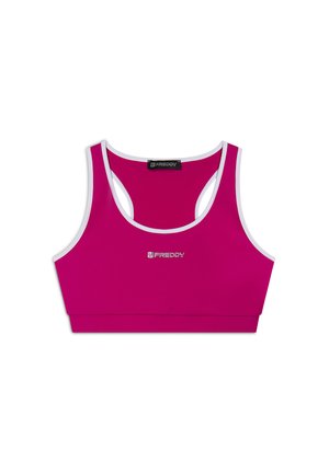 Reggiseno sportivo con sostegno medio - raspberry rose