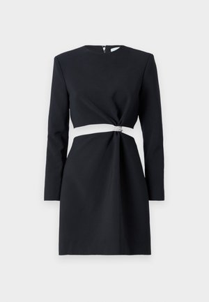 Malina SUTTON EMBELLISHED DETAIL CUT OUT MINI DRESS - Kokteilikleit/peokleit - black