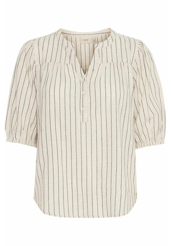 FRFXBONNIE - Blouse - beige melange stripes2