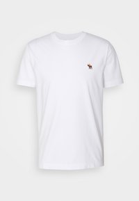 Abercrombie & Fitch LIFELIKE ICON CREW NEUTRALS - Βασικό μπλουζάκι - bright white