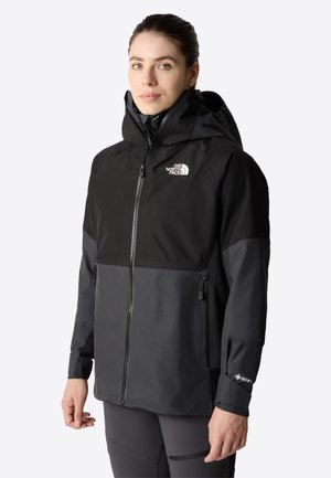 JAZZI JACKET - Hardshell jacket - asphalt grey/black