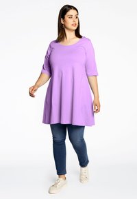 YOEK T-shirts basic - light purple