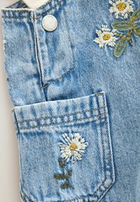 Next Nyomott mintás póló - denim