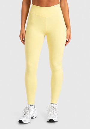 Smilodox, HIGH WAIST LEGGINGS RAVELA - Leggings - gelb