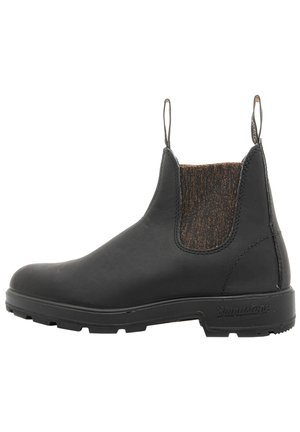 Ankle boots - black bronze glitter