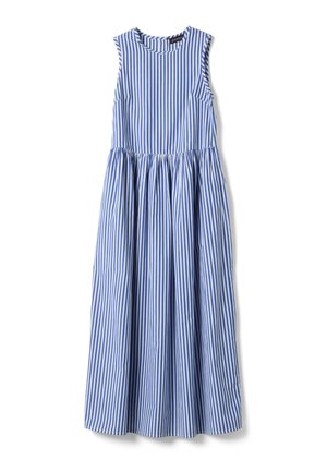 PIOMBO, Robe longue - white light blue