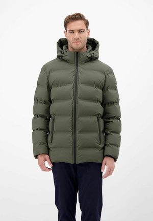 Winterjas - nordic olive
