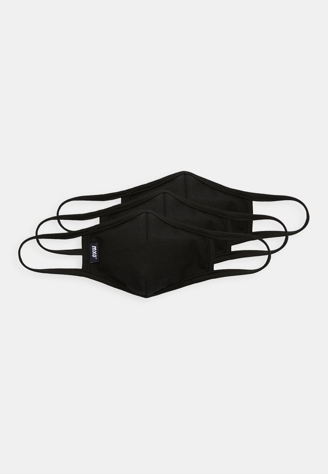 KIDS FACEMASK 3 PACK - Kasvomaski - black