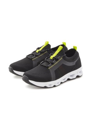 SNEAKER - Trainers - schwarz neon