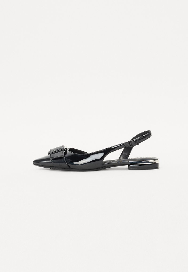 DKNY - CLEMMA FLAT  - Ballerines à brides arrière - black, Agrandir