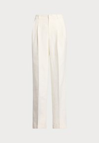 HEMP WIDE LEG PANT - Auduma bikses - nevis