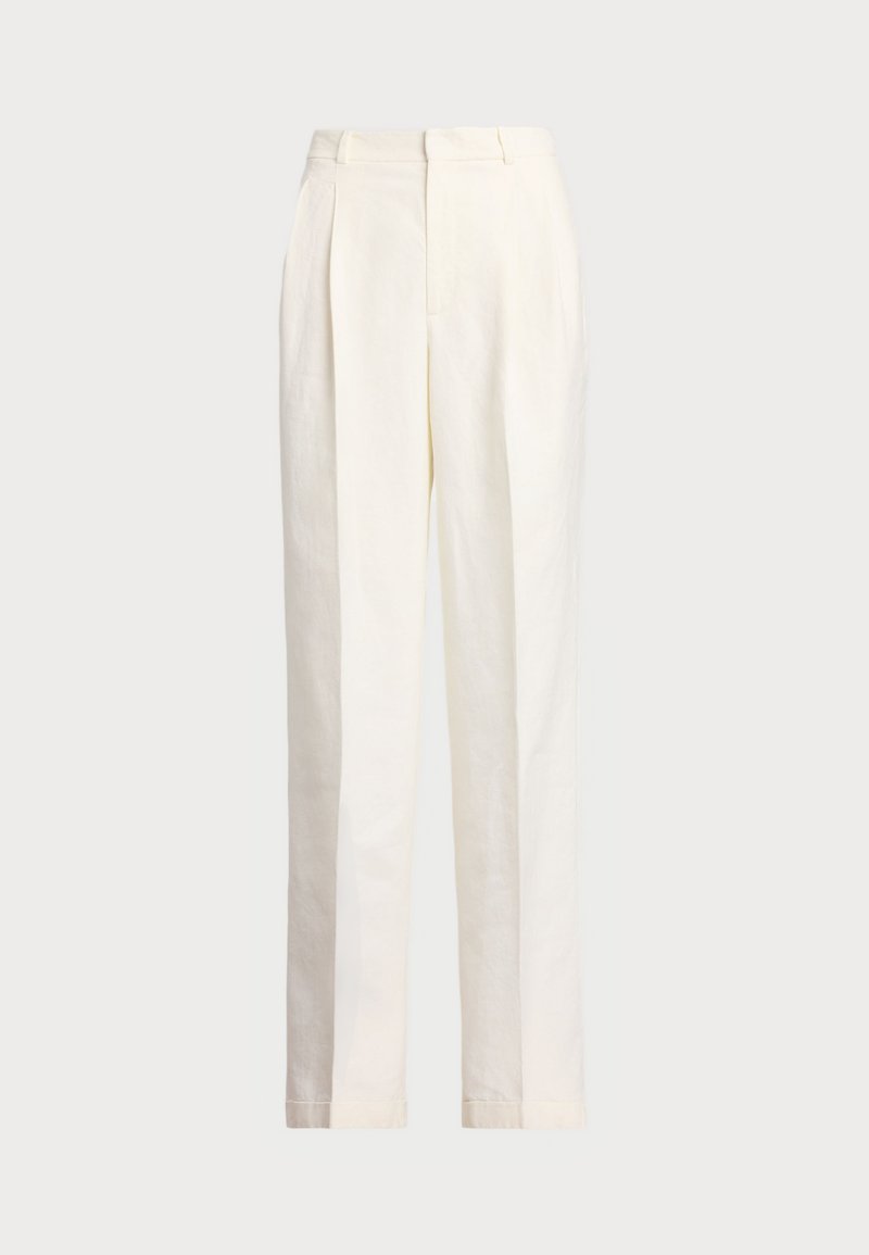 Polo Ralph Lauren HEMP WIDE LEG PANT - Pantalones - nevis
