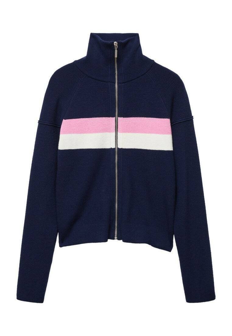 Mango Vest koningsblauw