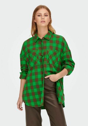 LANGARMHEMD - Button-down blouse - carafe