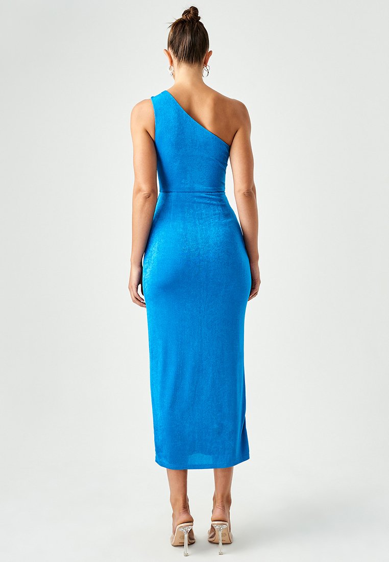 BWLDR RIHANNA MIDI X KRISTINA - Shift dress - cyan/turquoise - Zalando.ie