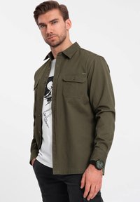 Ombre Camisa - dark olive