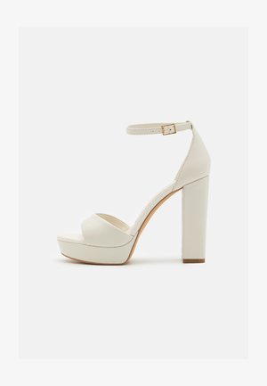 ENAEGYN 2.0 - Platform sandals - white/bone