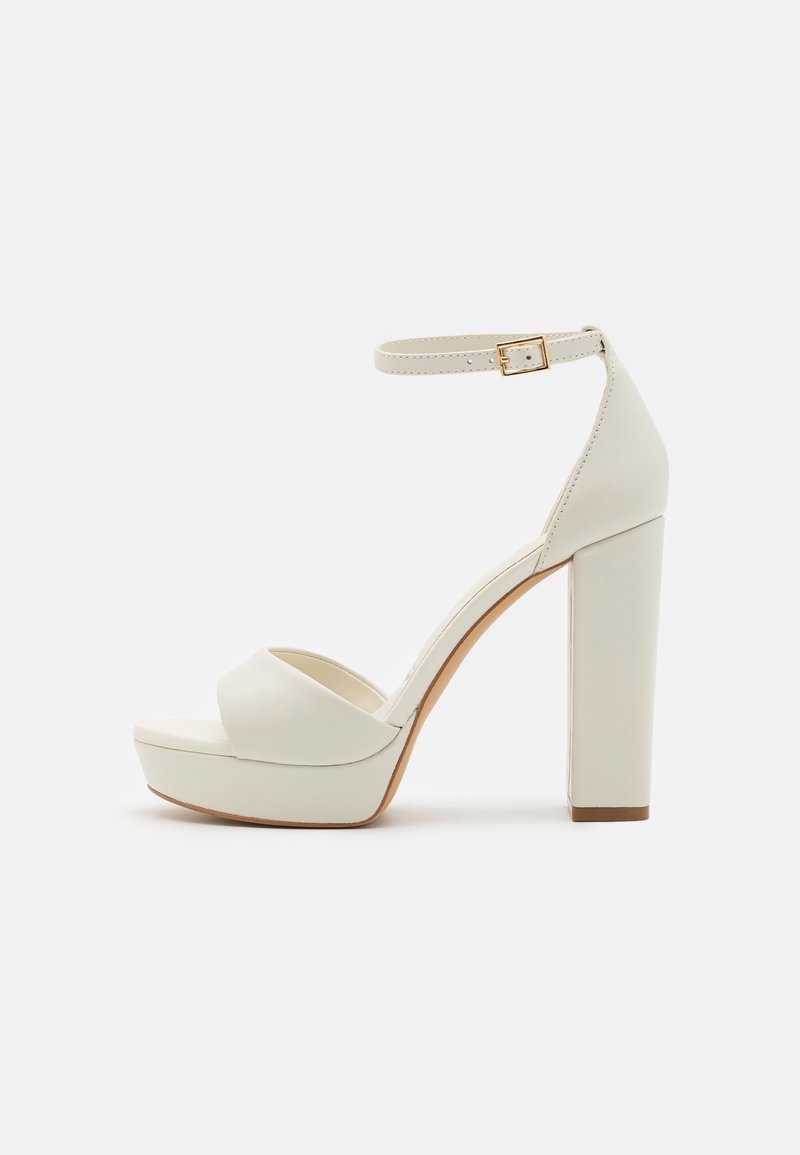 ALDO - ENAEGYN 2.0 - Platformas sandales - white/bone, Palielināt