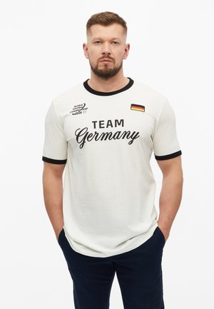 s.Oliver, T-SHIRT - T-shirt print - creme