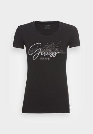 T-shirt print - black