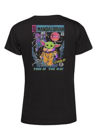 Star Wars STAR WARS: THE MANDALORIAN NEON POSTER - Camiseta estampada - black