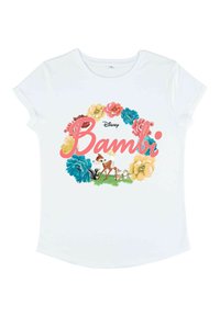 Henry Tiger BAMBI BAMBI FLOWERS - T-shirt z nadrukiem