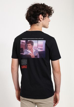SCARFACE HE WANTED TO LIVE THE AMERICAN DREAM - Print T-shirt - black