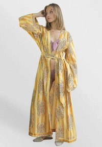 Be Sunset PARADISE KIMONO - Poletna jakna - mustard