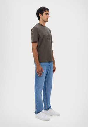 Armani Exchange T-shirt basic - black olive