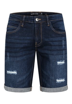 INDICODE JEANS, INCADEN - Shorts vaqueros - dark blue