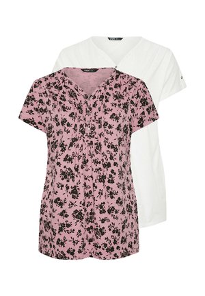 2 PACK - T-shirts print - pink