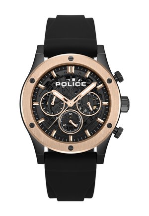 KNOTTY - Cronógrafo - black/rose gold-coloured