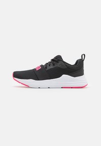 Puma - WIRED RUN JR UNISEX - Laufschuh Neutral - black/sunset pink Thumbnail-Bild 1