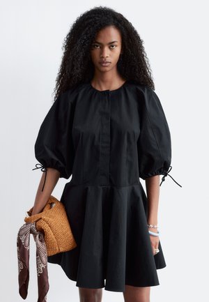 & OTHER STORIES, & OTHER STORIES VOLUME-SLEEVE MINI DRESS - Särkkleit - black