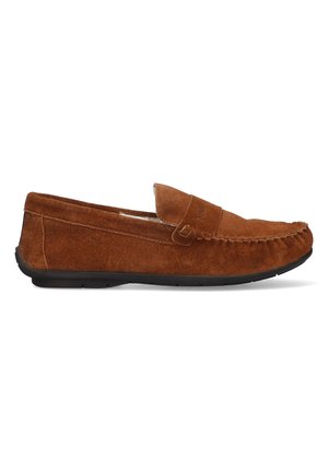 Chaussons - cognac