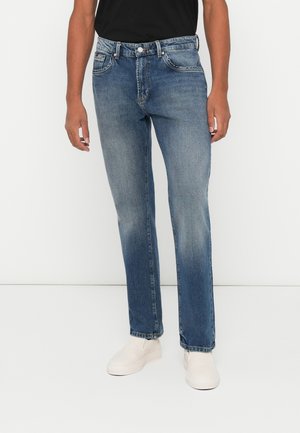 HOLLYWOOD MID RISE STRAIGHT - Jean droit - lanne wash