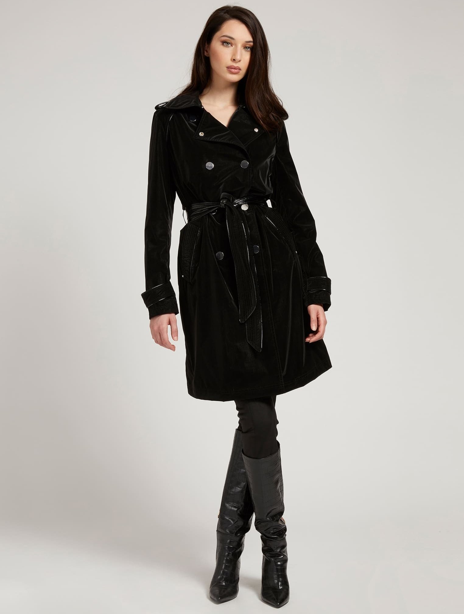 Guess Gabardina - schwarz/negro - Zalando.es