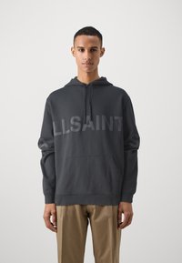 AllSaints BIGGY HOODY - Felpa - jet black