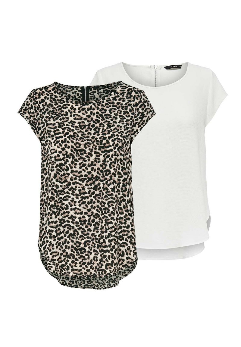 ONLY 2 PACK - Blouse - cloud dancer