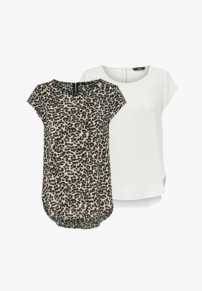 ONLY 2 PACK - Bluse - cloud dancer