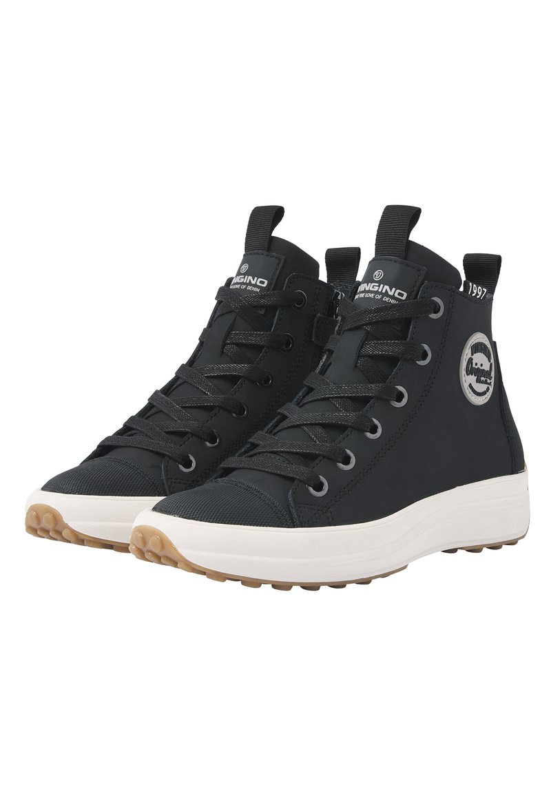 Vingino DAVE MID  - Sneakers hoog - black