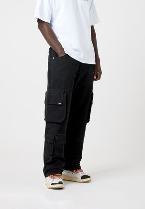 Pantaloni cargo - black