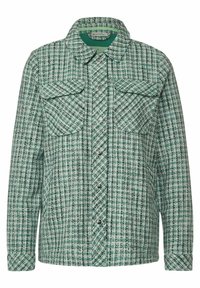 Street One BOUCLÉ OVERSHIRT - Leichte Jacke - grün