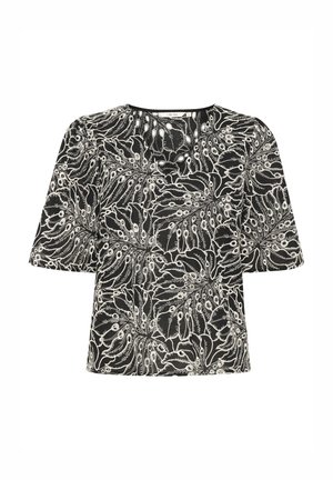Cream CRADELENA BRODERIE ANGLAISE - Camicetta - black birch embroidery