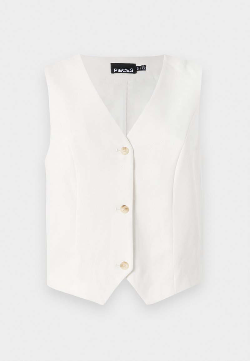 Pieces Bodywarmer crème